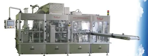 LİNEER SİSTEM 4'LÜ 95'LİK DOLUM VE AMBALAJ MAKİNESİ
