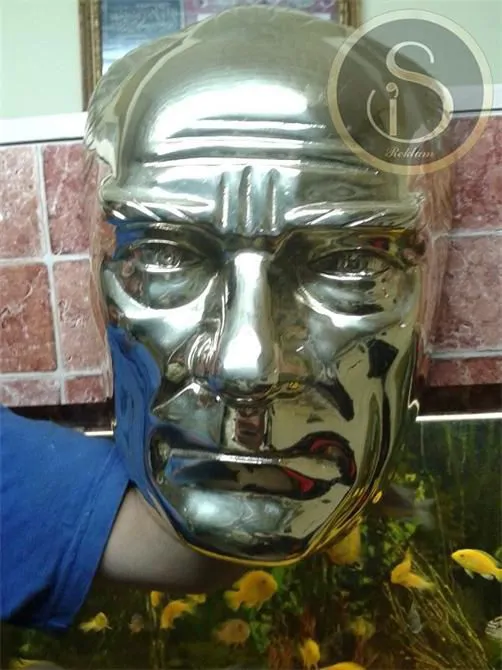 Brass Atatürk Mask