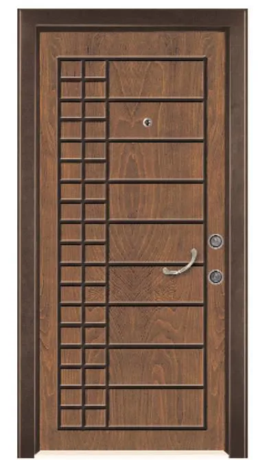 Walnut Steel Door