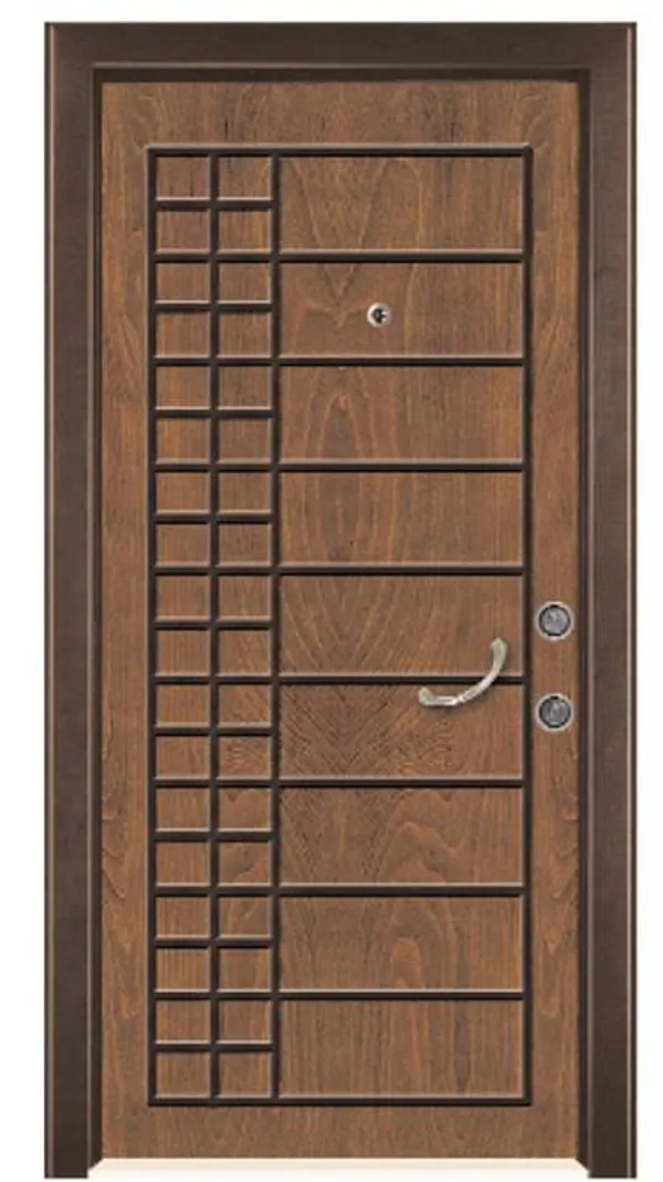Ceviz Walnut Çelik Kapı