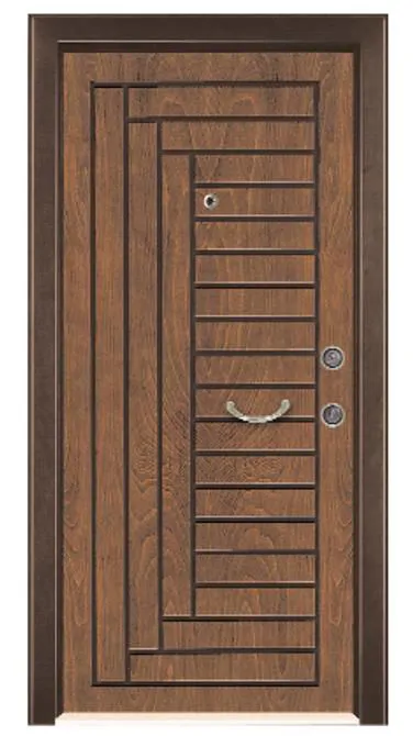Walnut Steel Door