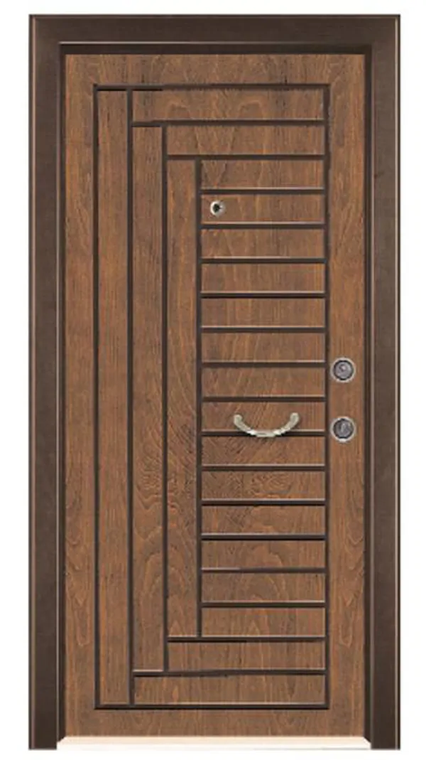 Ceviz Walnut Çelik Kapı