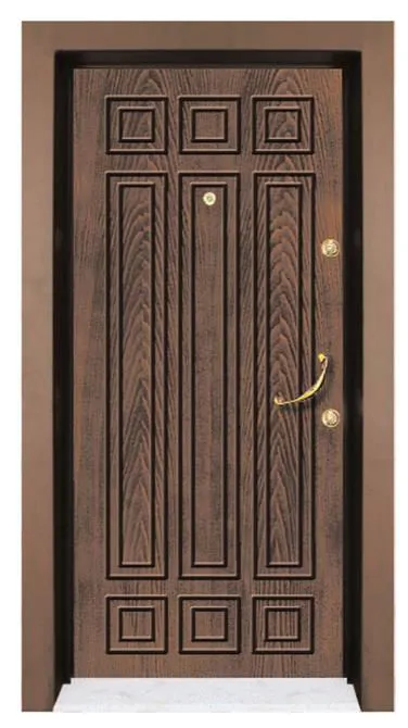 Walnut Steel Door