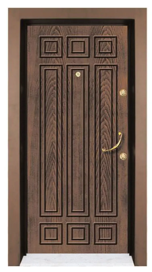 Ceviz Walnut Çelik Kapı