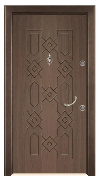Walnut Steel Door