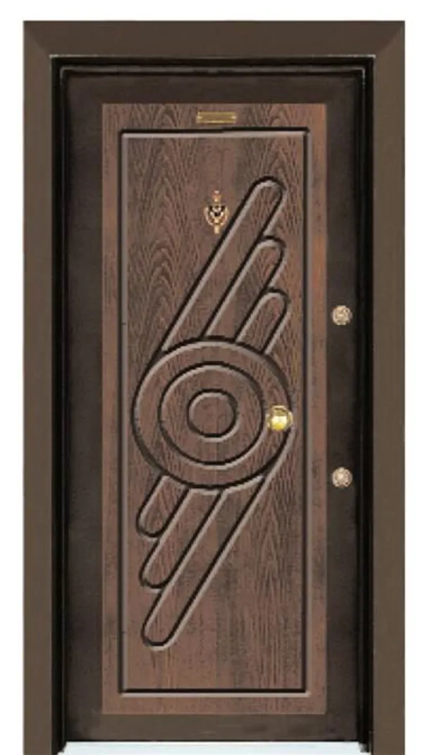 Klasik SMS 197 Ceviz Walnut - Çelik Kapı