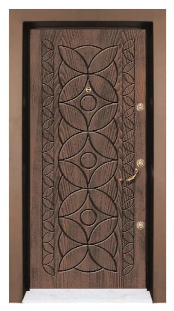 Prestij Serisi - PRT 198 Ceviz Walnut - Çelik Kapı Modeli