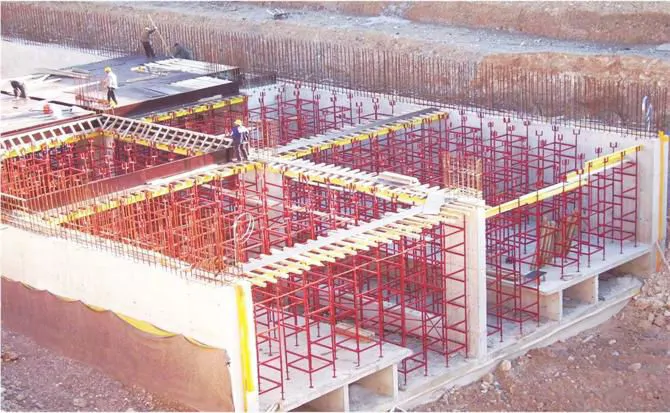 Coil Type Scaffolding System