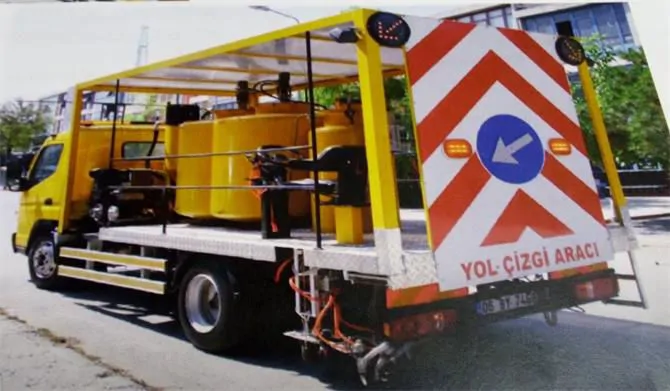 Road Marking Truck