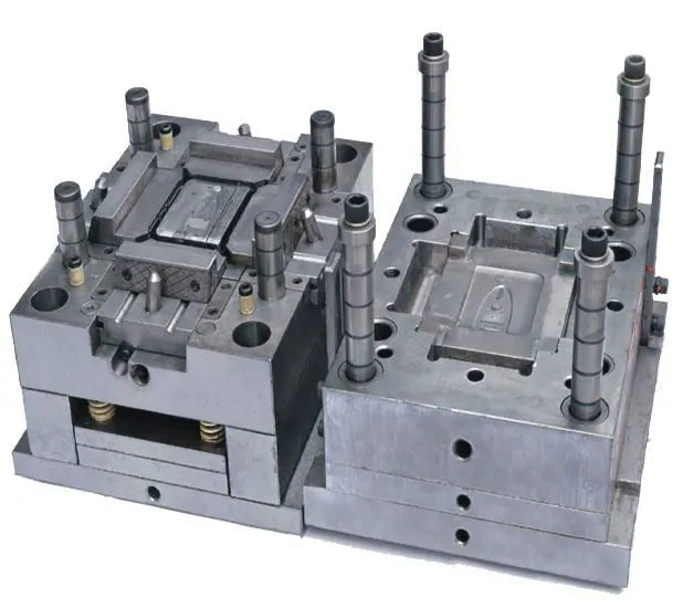 Plastic, metal, mold