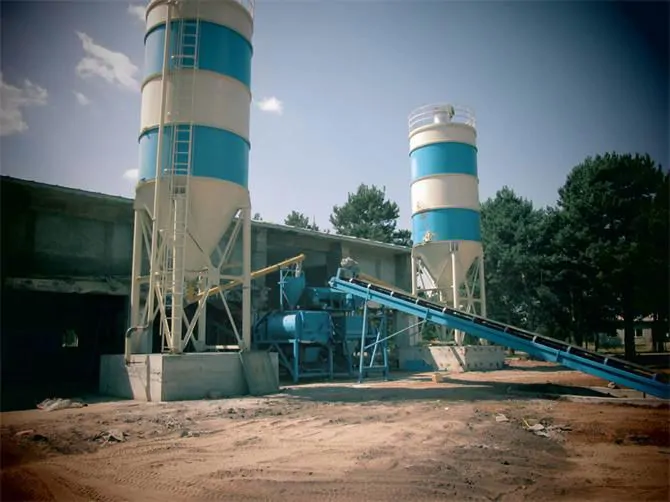 Hazır Beton İçin 50 Ton Kaynaklı Çimento Silosu