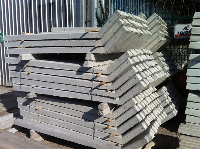 Necked Concrete Pole