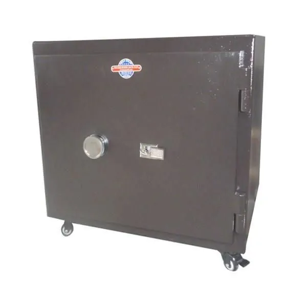 Custom-made fire-resistant, non-combustible safe.