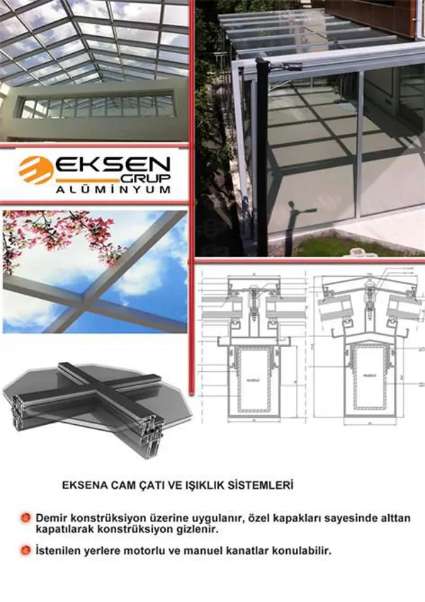 Cam Çatı ve Işıklık Sistemleri