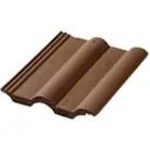 Matte Brown Roof Tiles