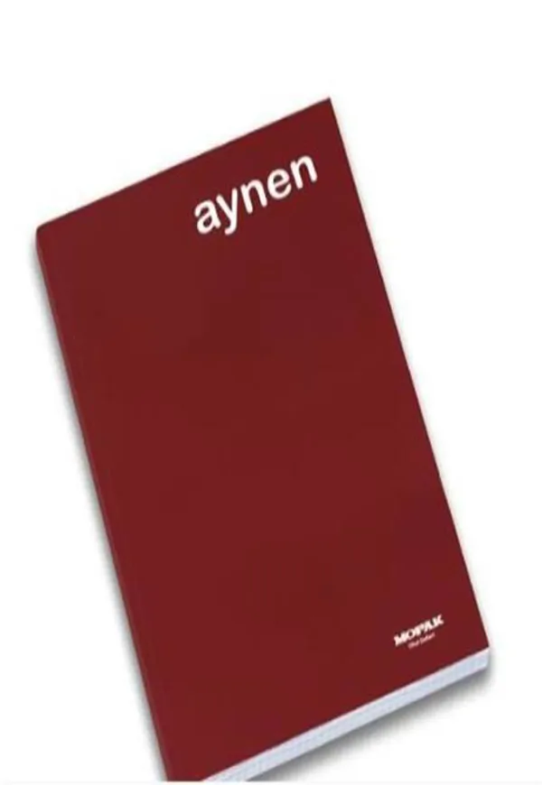 Aynen A4 Okul Defteri