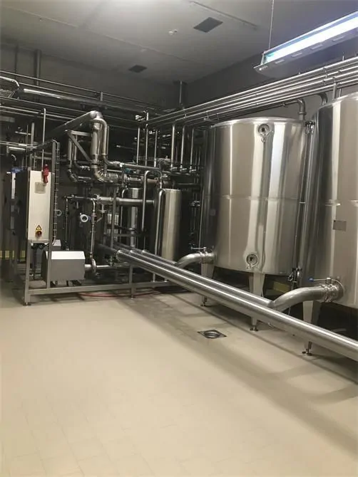 CIP UNIT FOR MILK AND FRUIT JUICE PRODUCTION FACILITIES