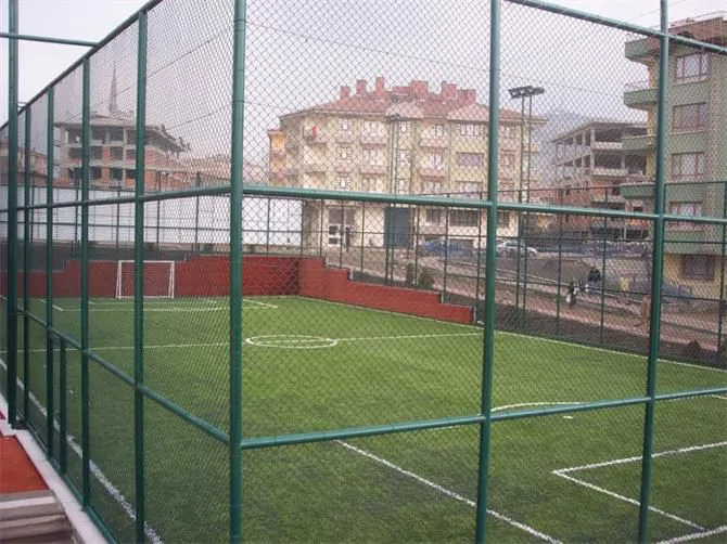 Football Field Wire Fence