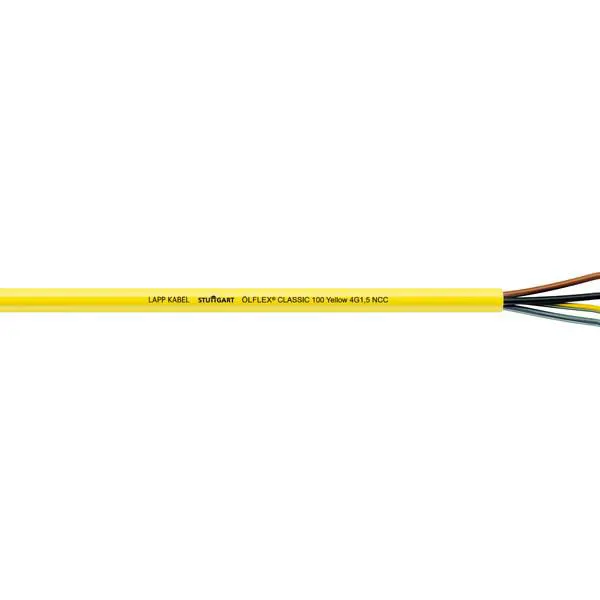 ÖLFLEX CLASSIC 100 YELLOW Güç ve Kontrol Kablosu
