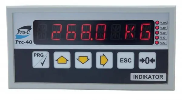 PRC40 Genel Amaçlı Ağırlık Gösterge ve Kontrol Cihazı