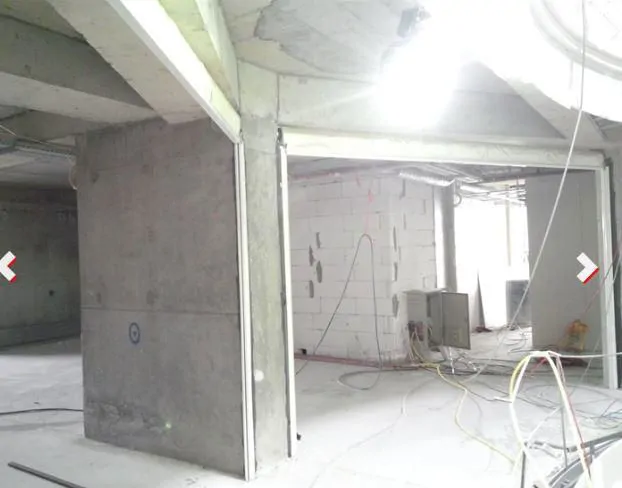 Fabric Fire Curtain Atrium