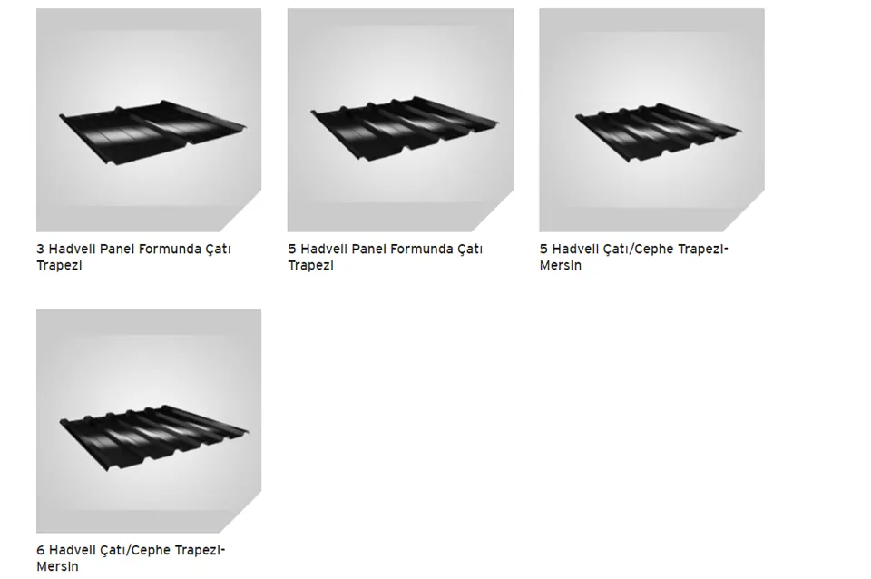 Trapezoidal Sheets