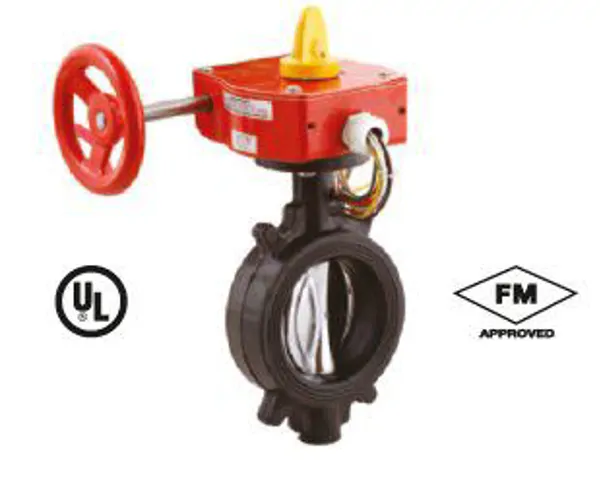 Global Safety DN150 İzleme Anahtarlı Kelebek Vana