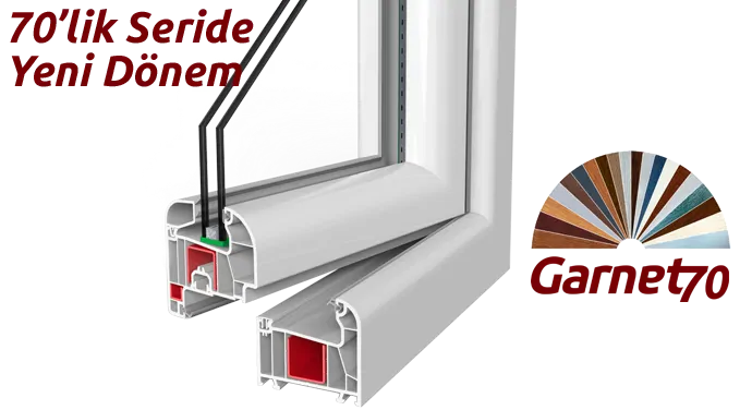 Garnet 70 Series PVC Windows