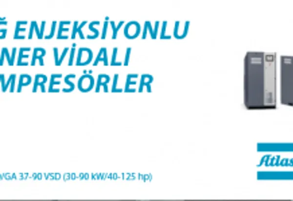GA30+ 90/ GA37-90VSD VİDALI HAVA KOMPRESÖR