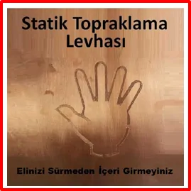 Statik Topraklama Levhası