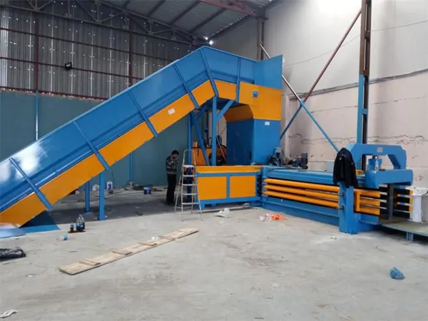 LKP 90 TON KAĞIT, LAYLON, PET ATIK PAKETLEME PRESİ