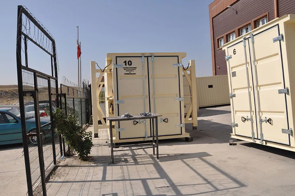 HYDRAULIC CONTAINER - 12 TONS - 1.60 meters