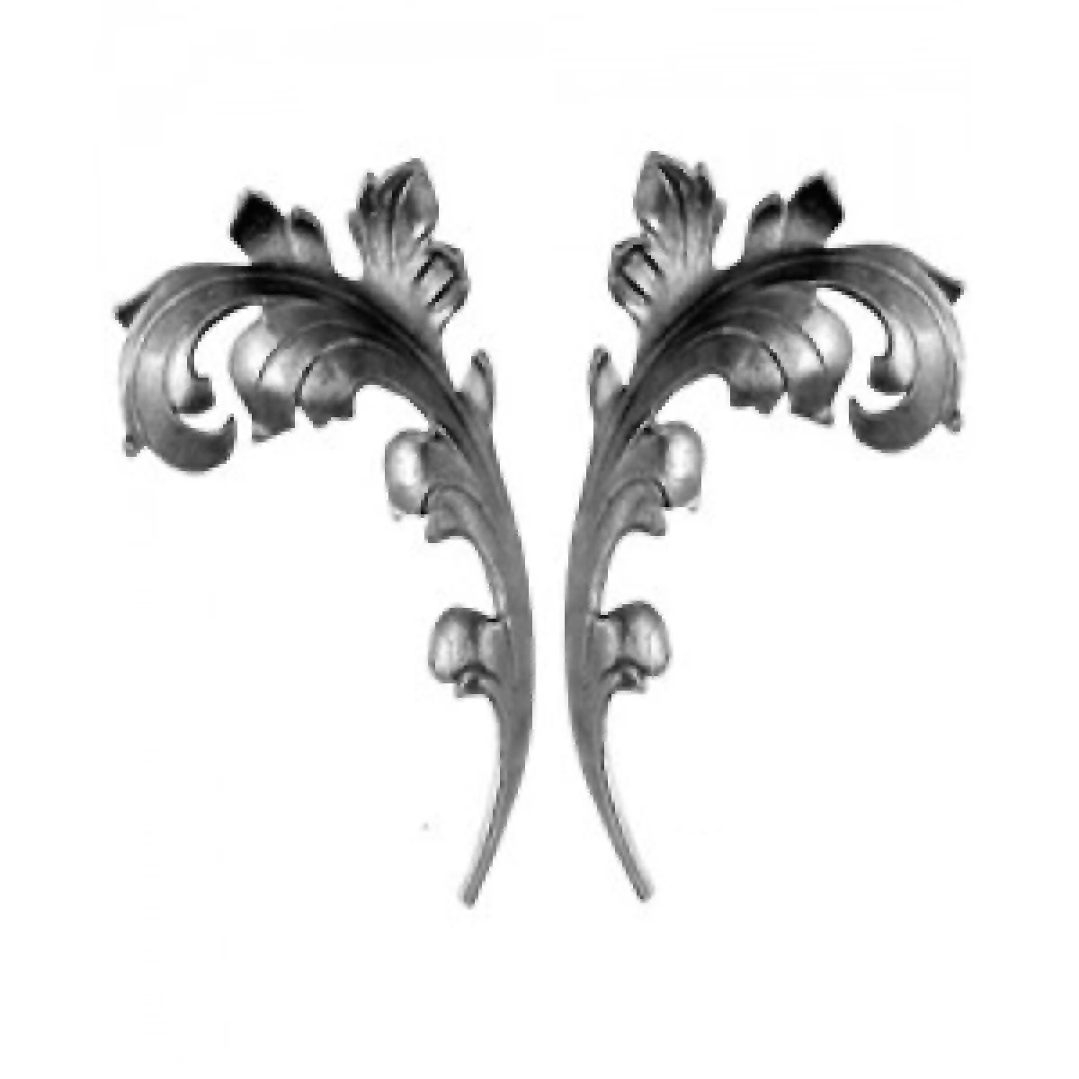 WROUGHT IRON LEAF