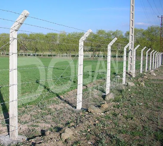 Reinforced concrete pole