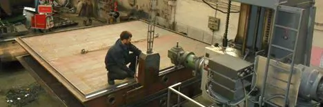 Manufacturing of Press Frames and Press Plates