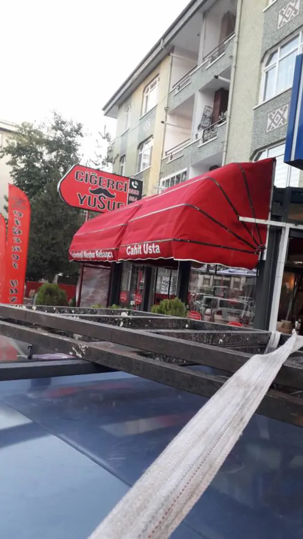Mafsallı ve Körüklü Güneşlik