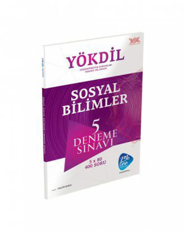 1311 - YÖKDİL Sosyal Bilimleri 5 Deneme Sınavı