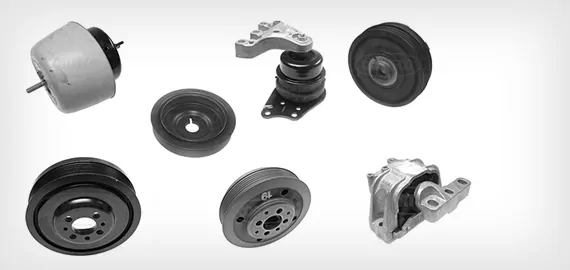 Wedge, Bushing, Pulley
