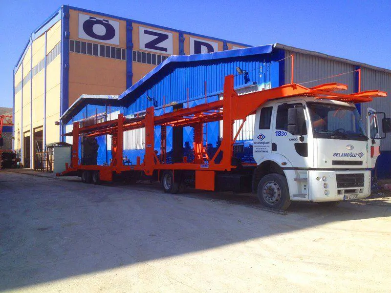 Trailer-Type Double-Deck Car Carrier