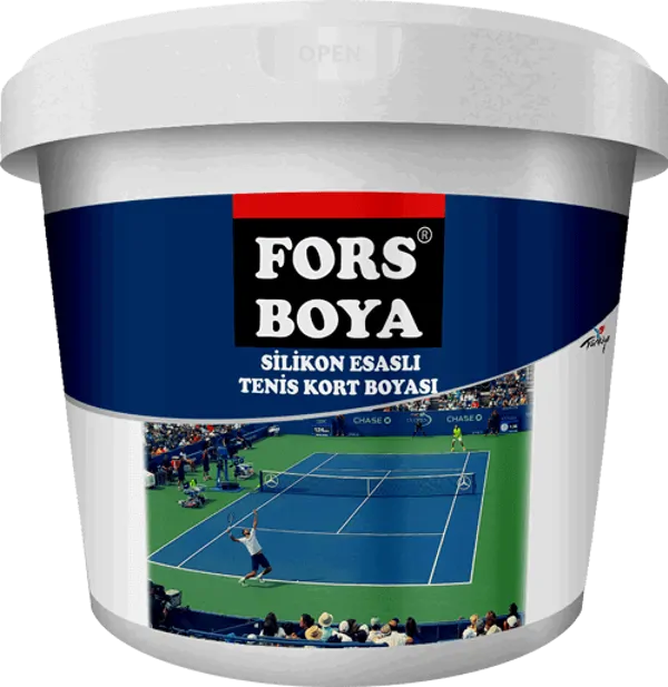 Silikon Esaslı Tenis Kort Boyası