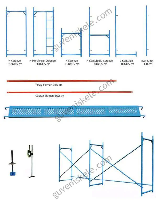 H-Type Facade Scaffolding System