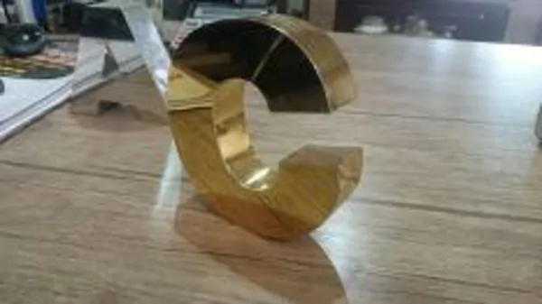 Krom Paslanmaz Harf
