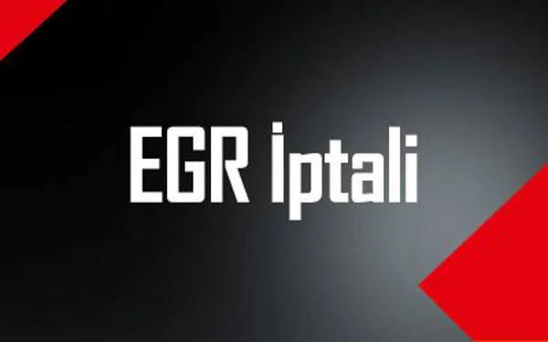 EGR İptali