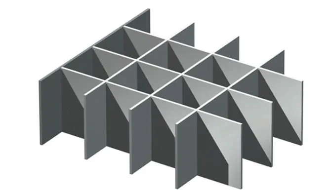 Fully Interlocking Honeycomb Platform Grating