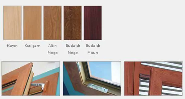 Lamine Serisi PVC Pencere