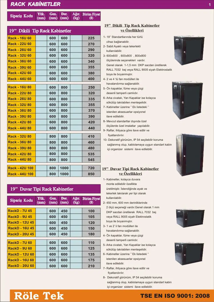RACK CABINETS