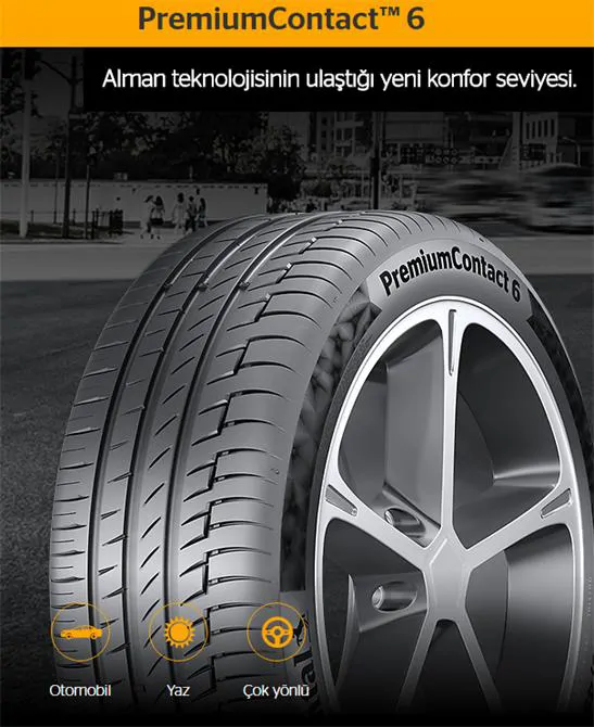 PremiumContact™ 6 Summer Car Tire