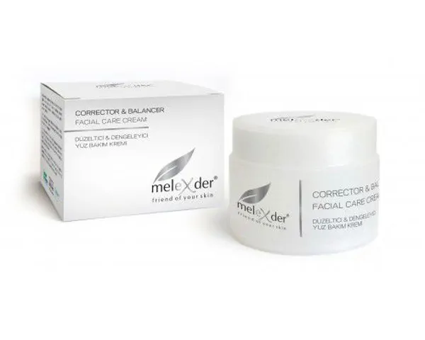 Cilt Bakım Ürünleri - MELEXDER AKNE KREMİ (CORRECTOR & BALANCER FACIAL CARE CREAM )