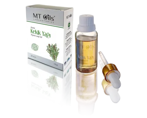 Aromatik Bitkisel Yağlar - MT OILS-Distile Kekik Yağı 30 ML (Distiled Thyme Leaf Oil)