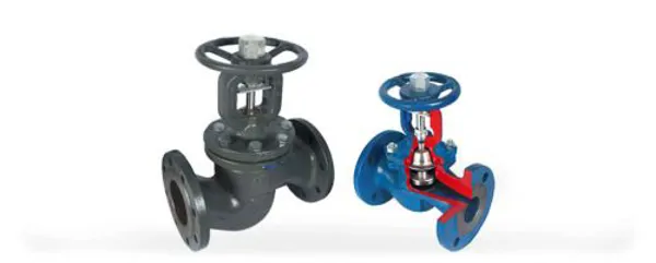 VALFTEK DN250 PN16 METAL KÖRÜKLÜ GLOBE VANA